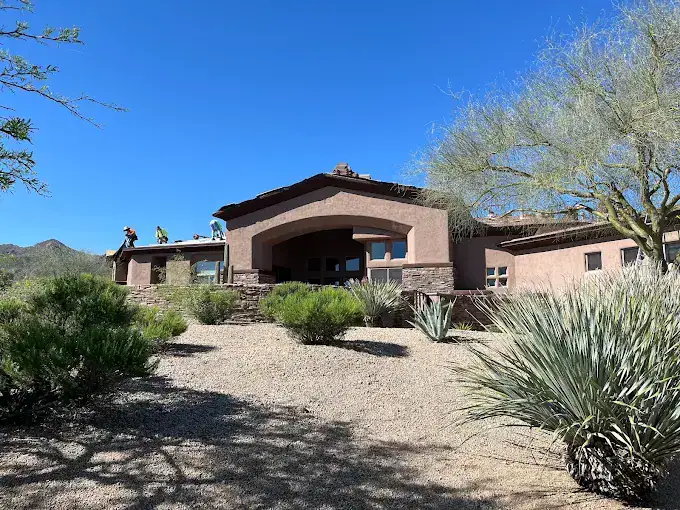 Desert-home roof completed by Roofing All Stars